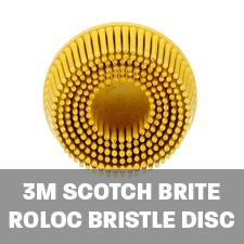3M ScotchBrite Roloc Bristle Disc