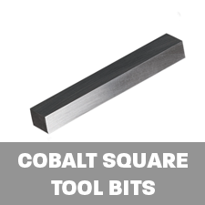 Cobalt Square Tool Bits