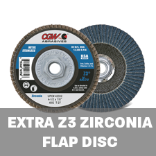 eXtra Z3 Zirconia Flap Discs