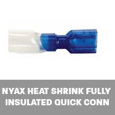 NYAX Heat Shrink FULLY Insulated Quick Connect Terminals