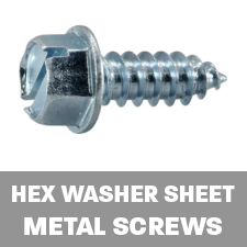 hex washer head sms