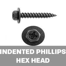 indented phillips hex