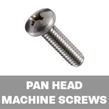 pan head machine screws