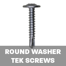 round washer head self drilling tek