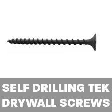 Self Drilling TEK Drywall Screws