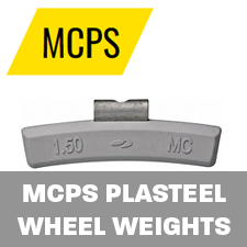 MCPS PLASTEEL WHEEL WEIGHTS