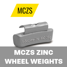 MCZS ZINC WHEEL WEIGHTS