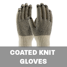 Coated Knit Gloves