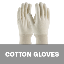 cotton gloves